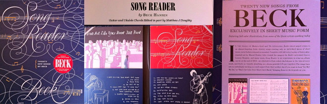 BECK - 'Song Reader' (book of sheet music)